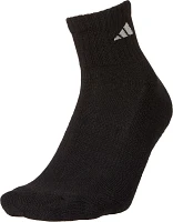 adidas Men's Athletic Quarter Socks - 6 Pack