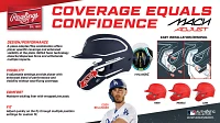 Rawlings Junior Mach Adjust Right-Handed Batting Helmet