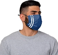 FOCO Adult Indianapolis Colts On-Field Sideline Stripe Adjustable Face Covering