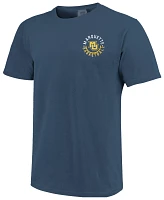 Image One Men's Marquette Golden Eagles Blue Basketball Logo T-Shirt