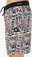 Hurley Men's Phantom Eco 25th Anniversary Block Party Boardshorts