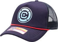 Fan Ink Adult Chicago Fire Atmosphere Navy Trucker Hat