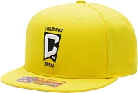 Fan Ink Adult Columbus Crew Dawn Yellow Snapback Adjustable Hat