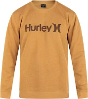 Hurley One And Only Solid Pullover Crew Fleece Sweatshirt