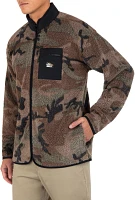 Hurley Men's Boulder Camo Burrito Full-Zip Jacket