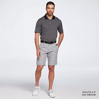 Walter Hagen Men's Essentials Stripe Golf Polo