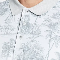 Walter Hagen Men's Performance 11 Tencel Tropical Golf Polo