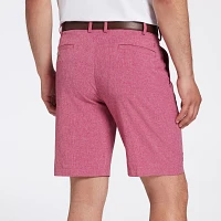 Walter Hagen Men's Performance 11 Majors Textured Grid 10" Golf Shorts