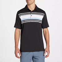 Walter Hagen Men's Performance 11 Chest Stripe Golf Polo