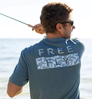 Free Fly Men's Wave Camo T-Shirt