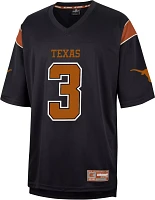 Colosseum Men's Texas Longhorns Quinn Ewers #3 Black Replica Football Jersey