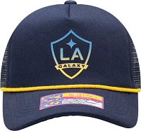 Fan Ink Adult Los Angeles Galaxy Atmosphere Navy Trucker Hat