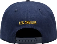 Fan Ink Adult Los Angeles Galaxy Dawn Navy Snapback Adjustable Hat