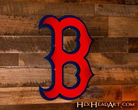 Hex Head Boston Red Sox 17" Gift Sign