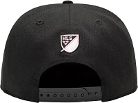 Fan Ink Adult Inter Miami CF Loyalty Black Snapback Adjustable Hat