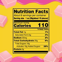 STARBURST Minis All Pink Fruit Chews Candy – 8 oz.