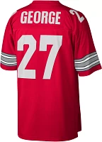 Mitchell & Ness Men's Big & Tall Ohio State Buckeyes Eddie George #27 1995 Scarlet Jersey