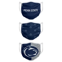 FOCO Youth Penn State Nittany Lions 3-Pack Face Coverings