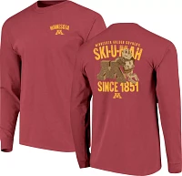 Image One Men's Minnesota Golden Gophers Maroon Campus Pride Long Sleeve Shirt