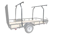 Malone TopTier Utility Trailer Load Bar Kit