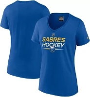 NHL Women's Buffalo Sabres 2023 Authentic Pro Prime Royal T-Shirt