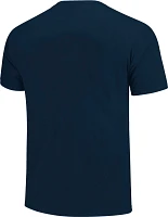 Image One Adult Ole Miss Rebels Navy Color Circles T-Shirt