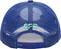 Fan Ink Adult Seattle Sounders Atmosphere Blue Trucker Hat