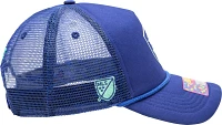 Fan Ink Adult Seattle Sounders Atmosphere Blue Trucker Hat