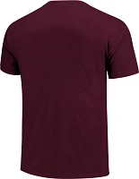 Image One Men's Mississippi State Bulldogs Maroon Bubble Letter T-Shirt