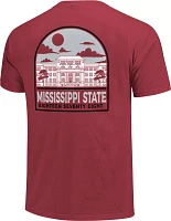 Image One Men's Mississippi State Bulldogs Maroon Campus Arch T-Shirt