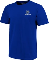 Image One Adult Memphis Tigers Blue City Skyline T-Shirt