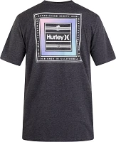 Hurley Men's Everyday Washed Tropic Box Short Sleeve Graphic T-Shirt