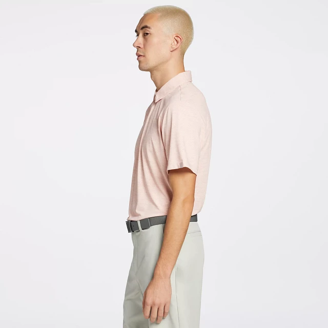 VRST メンズ ゴルフ トップス Heather Mesh Golf Polo (Light Yellow Heather) VRST Men\u0027s Pivot Heather Polo, XL, Indigo Navy Heather Blue