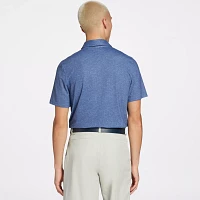 VRST Men's Dogleg Ditsy Mesh Printed Golf Polo