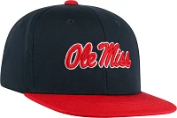 Top of the World Youth Ole Miss Rebels Blue Maverick Adjustable Hat