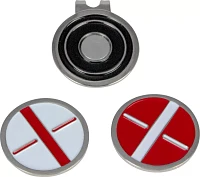 Maxfli Metal Ball Marker and Hat Clip Set