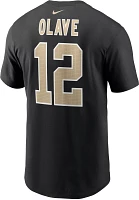 Nike Men's New Orleans Saints Chris Olave #12 T-Shirt