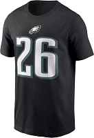 Nike Men's Philadelphia Eagles Saquon Barkley #26 Black T-Shirt