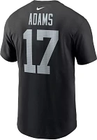 Nike Men's Las Vegas Raiders Davante Adams #17 Black T-Shirt