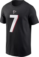 Nike Men's Atlanta Falcons Bijan Robinson #7 Black T-Shirt