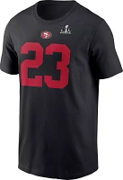 Nike Men's 2024 Super Bowl LVIII Bound San Francisco 49ers Christian McCaffrey #23 T-Shirt