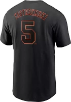 Nike Men's San Francisco Giants Mike Yastrzemski #5 Black T-Shirt