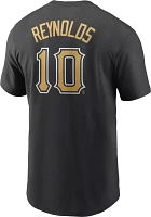 Nike Men's Pittsburgh Pirates Bryan Reynolds #10 Black T-Shirt