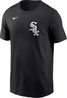 Nike Men's Chicago White Sox Luis Robert Jr. #88 Black T-Shirt