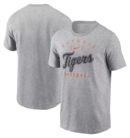 Nike Men's Detroit Tigers Gray Home Team Arch T-Shirt