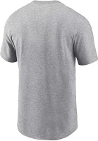 Nike Men's Los Angeles Dodgers Gray Home Team Arch T-Shirt