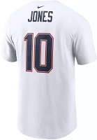 Nike Men's New England Patriots Mac Jones #10 White T-Shirt