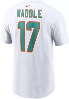 Nike Men's Miami Dolphins Jaylen Waddle #17 White T-Shirt