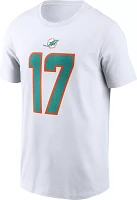 Nike Men's Miami Dolphins Jaylen Waddle #17 White T-Shirt