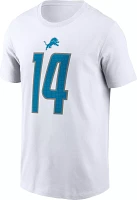 Nike Men's Detroit Lions Amon-Ra St. Brown #14 White T-Shirt